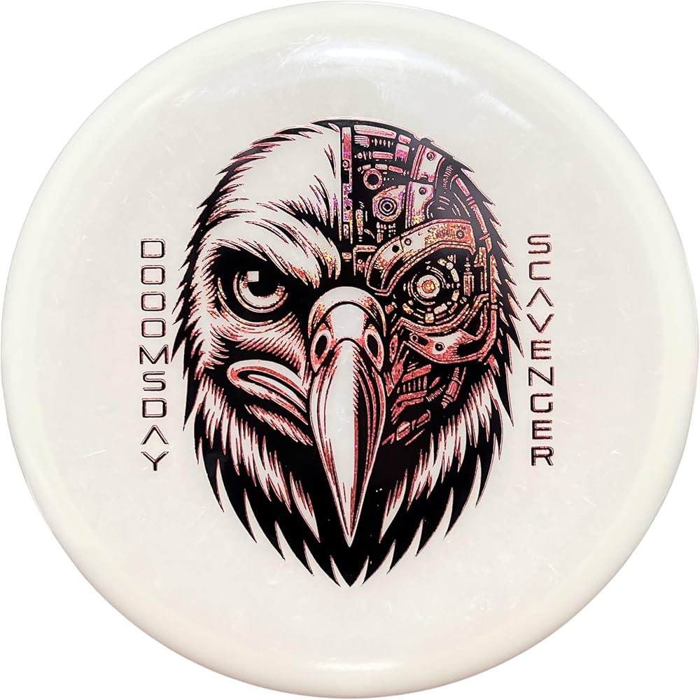 Doomsday Discs Scavenger in Glow Isolation plastic